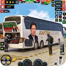 Icône de Simulateur de bus Imran Khan